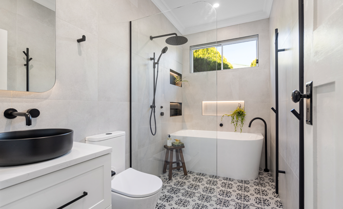 Modern Bathroom Retreat - North St